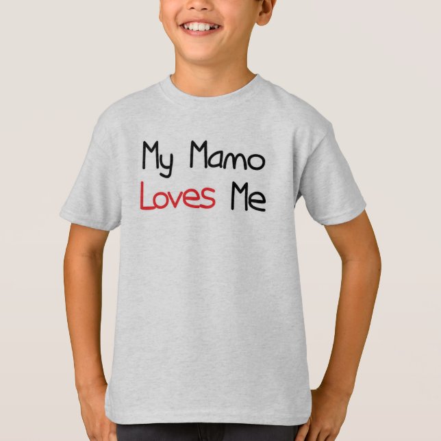 T-shirt Mamo m'aime (Devant)