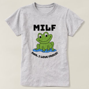 T-shirt Man I Love Frogs - Drôle citation de grenouille T-