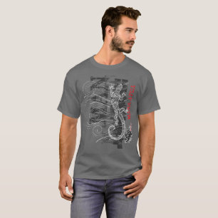 T-shirt Mana Atua - puissance des dieux (écriture rouge)