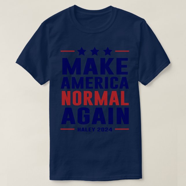 T-shirt MANA Normal de nouveau Haley 2024 (Design devant)