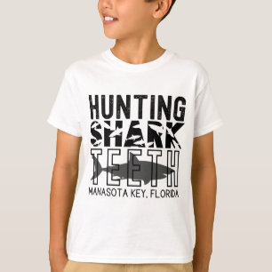 T-shirt Manasota Key Florida (Chasse Dents De Requin)
