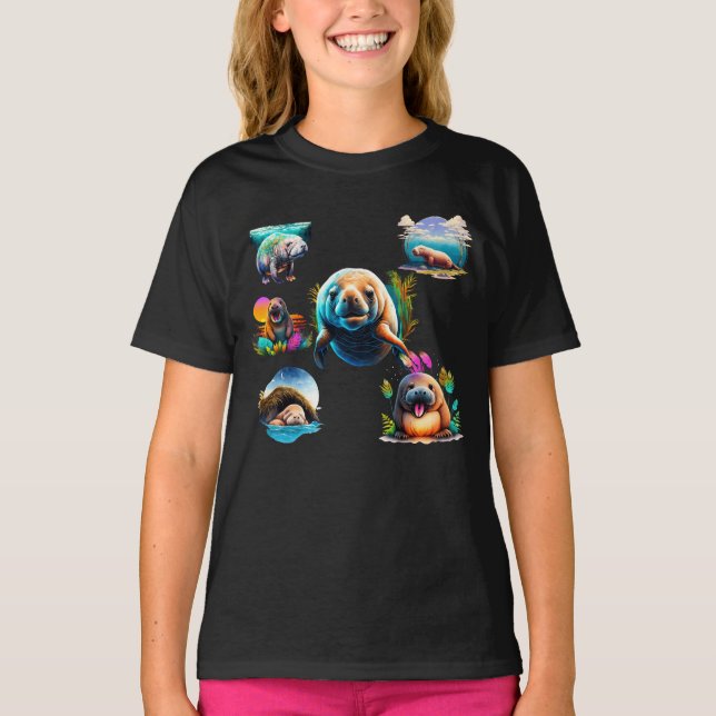 T-shirt Manatee Kids (Devant)