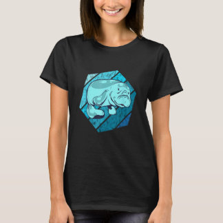 T-shirt Manatee Retro Aquatic Animal Sea Cow  Cute Sea Ani