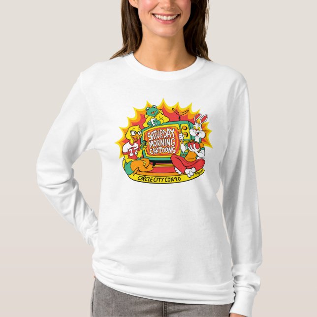 T-shirt Manche longue ajustée (Devant)