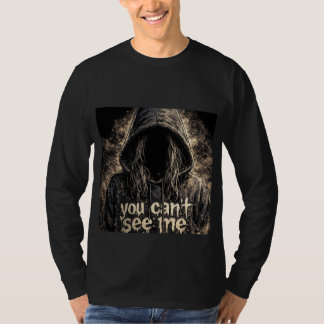T-shirt Manche longue noire design favori