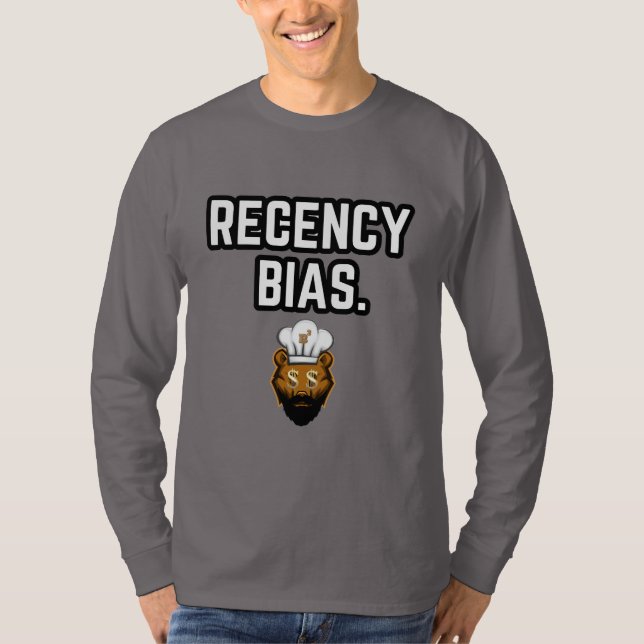 T-shirt Manche longue Recette Bias (Devant)