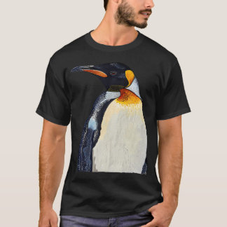 T-shirt Manche Océan Mer Animal Thème Manchot Océan