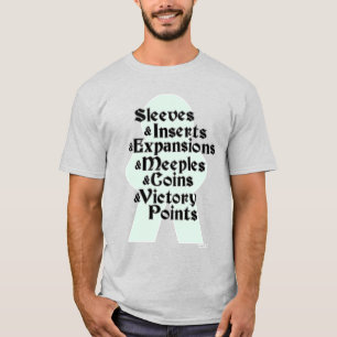 T-shirt Manches Et Étendues Plaisir Planche Gamer Design