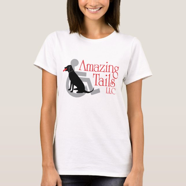 T-shirt Manches longues pour femmes sur l'épaule (Devant)
