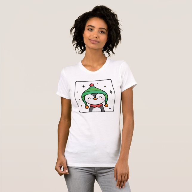 T-shirt Manchot (Devant entier)