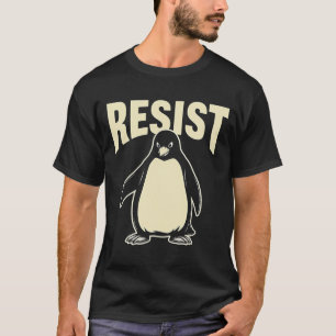 T-shirt Manchot drôle résiste Manchots cool résistent