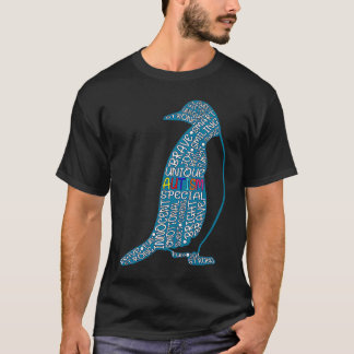 T-shirt Manchot Grand Frère Sensibilisation Autisme