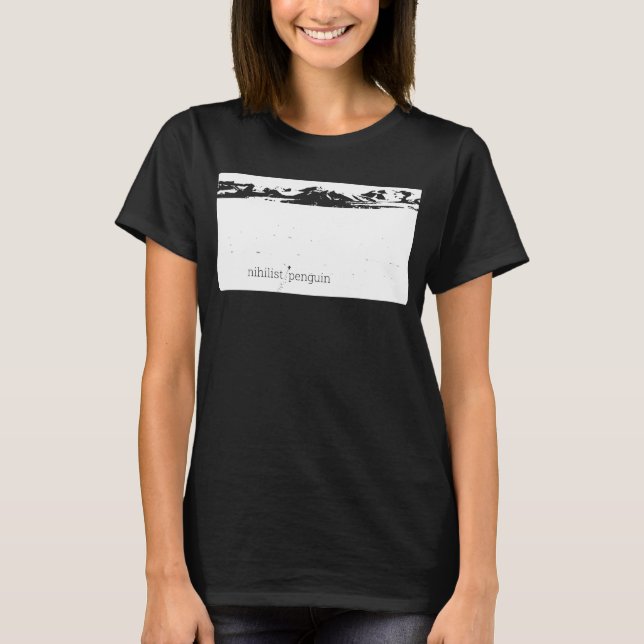T-shirt Manchot nihiliste (Devant)