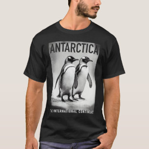 T-shirt Manchots de l'Antarctique Le Continent Internation