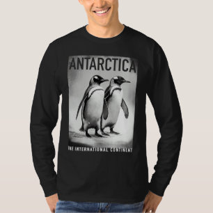 T-shirt Manchots de l'Antarctique Le Continent Internation