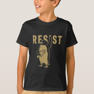 T-shirt Manchots résistent Manchots protestent contre les