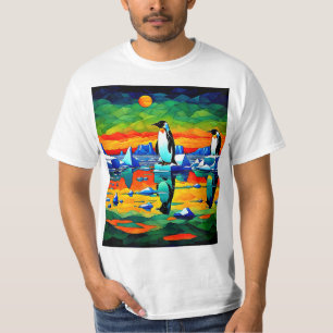 T-shirt Manchots sur des banquises