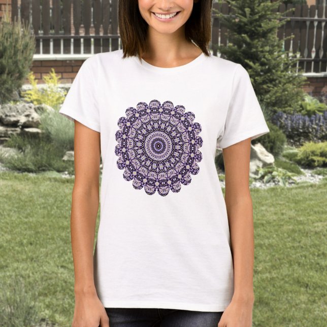 T-shirt Mandala 8 (Créateur téléchargé)