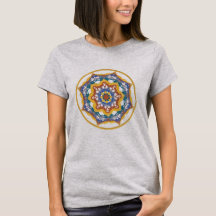 T-shirt mandala au crochet de Jill