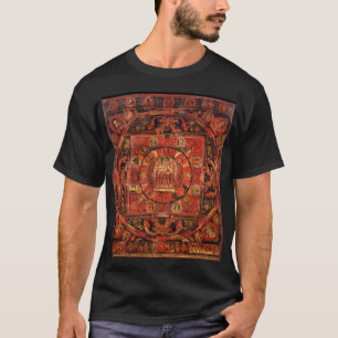 T-shirt Mandala bouddhiste de compassion