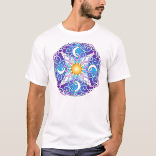 T-shirt Mandala céleste