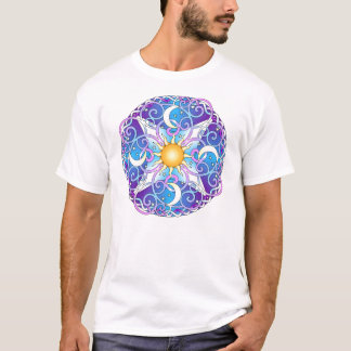 T-shirt Mandala céleste
