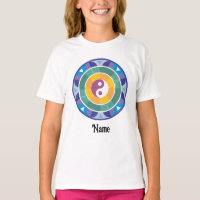 Mandala couleur arc-en-ciel chinois Customisé