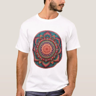 T-shirt Mandala couleur vive