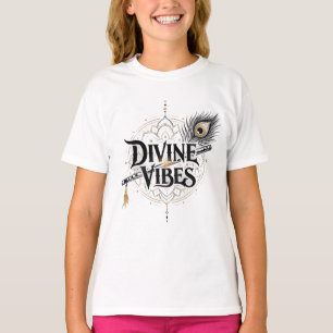 T-Shirt Mandala Flûte de Krishna Vibes Divines