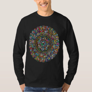 T-shirt Mandala Géométrie Sacrée Prana Yoga Mantra Om