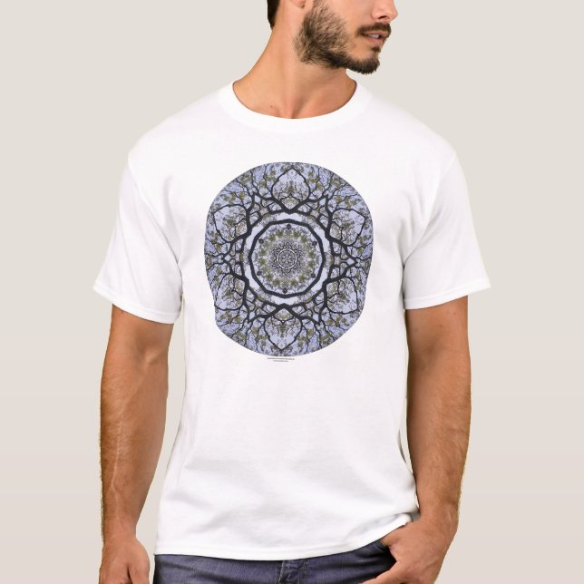 T-shirt Mandala - le "souffle de la casserole " (Devant)