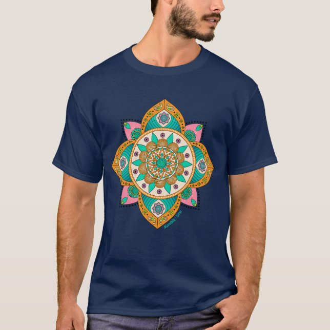 T-shirt Mandala Lima (Devant)