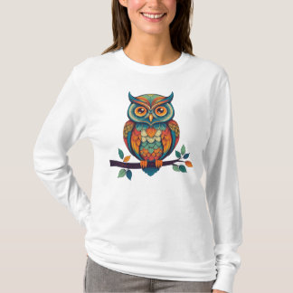 T-shirt Mandala Owl