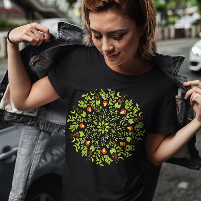T-shirt Mandala plante feuille de champignons potion de so (Créateur téléchargé)