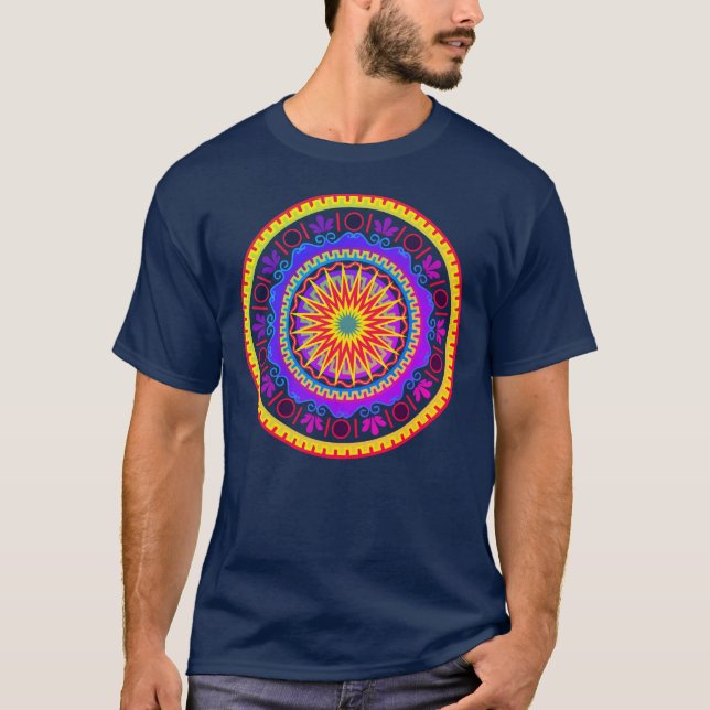 T-shirt mandala t (Devant)