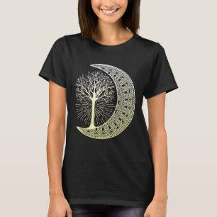 T-shirt Mandala Zen Bouddhisme Arbre Tatouage Yoga Méditat