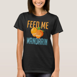 T-shirt Mandarin Orange Arbre Fruit Plante Jus Canne Frais