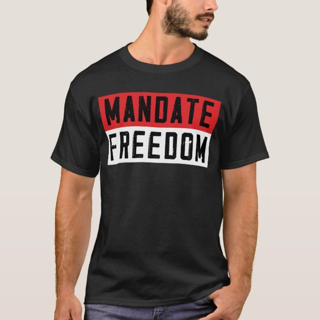 T-shirt Mandat Liberté (Devant)