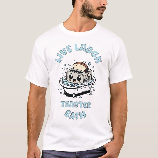 T-shirt Mandatoryfunday Live Lauder Toaster Bath (Devant)