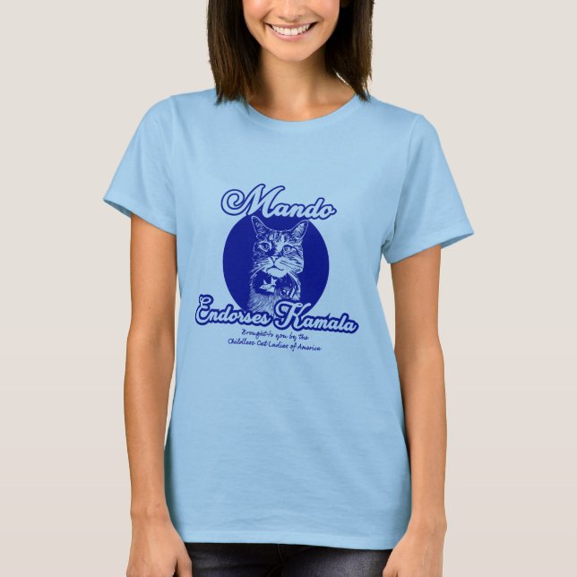 T-shirt Mando endort Kamala (Devant)