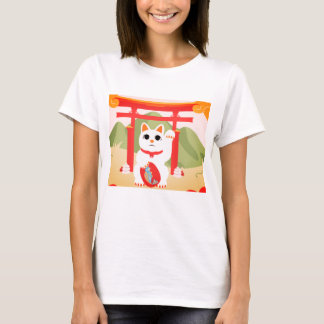 T-shirt manekineko