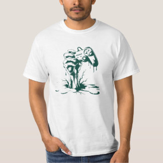 T-shirt Manette de jeu en forme de main de zombie
