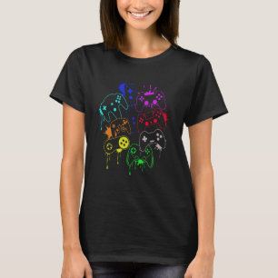 T-shirt Manette de jeu vidéo Contrôlez toutes les choses