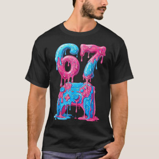 T-shirt Manette de jeu vidéo Ice Cream Drip Gaming 6 7