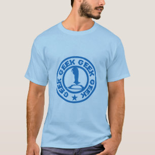 T-shirt manette jeux video geek logo joystick paddle
