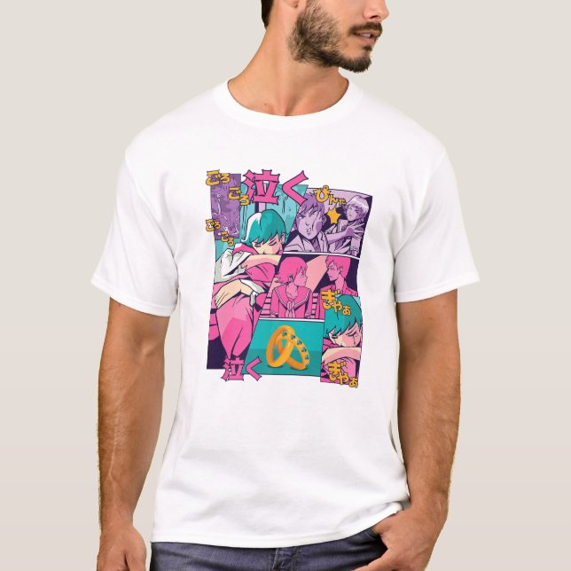 T-shirt Manga Comics - Anime Lovers - Japonais (Devant)