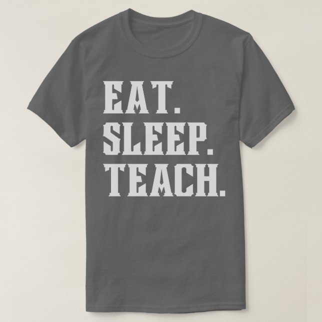 T-shirt Mange Apprentissage du sommeil (Design devant)