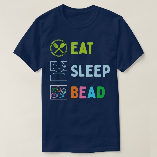 T-shirt Mange Du Perle De Sommeil (Design devant)