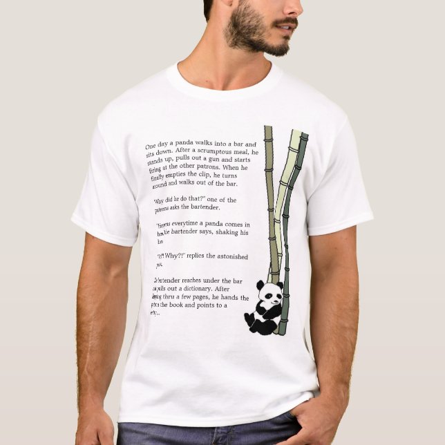 T-shirt "Mange les pousses et le feuille " (Devant)
