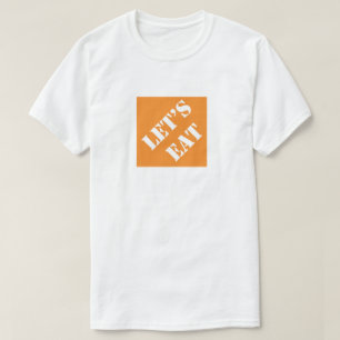 T-shirt Mangeons Drôle Papa Cadeau Humoristique pour la Fê